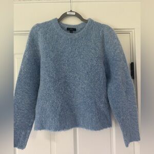 J. Crew Soft Blue Knit Pullover